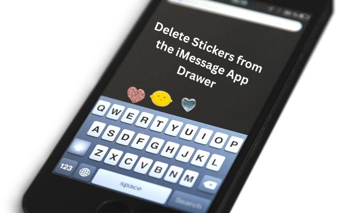 How to delete stickers on iPhone